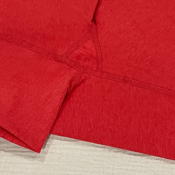 Beyond Yoga Spacedye Caught in the Midi High Waisted Legging Red Heather Large - Picture 6 of 10